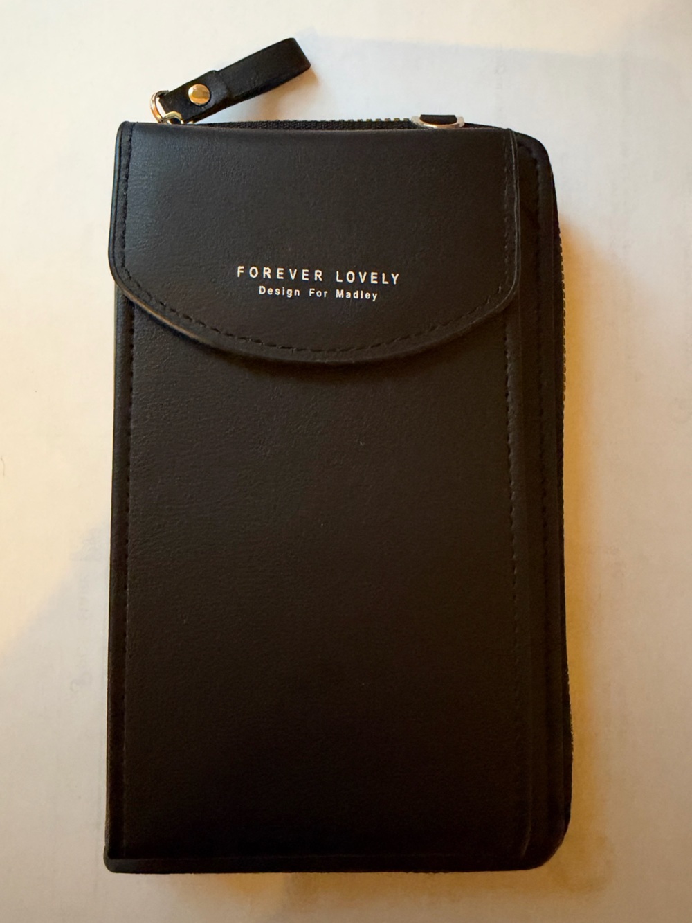 Black Crossbody Phone Wallet